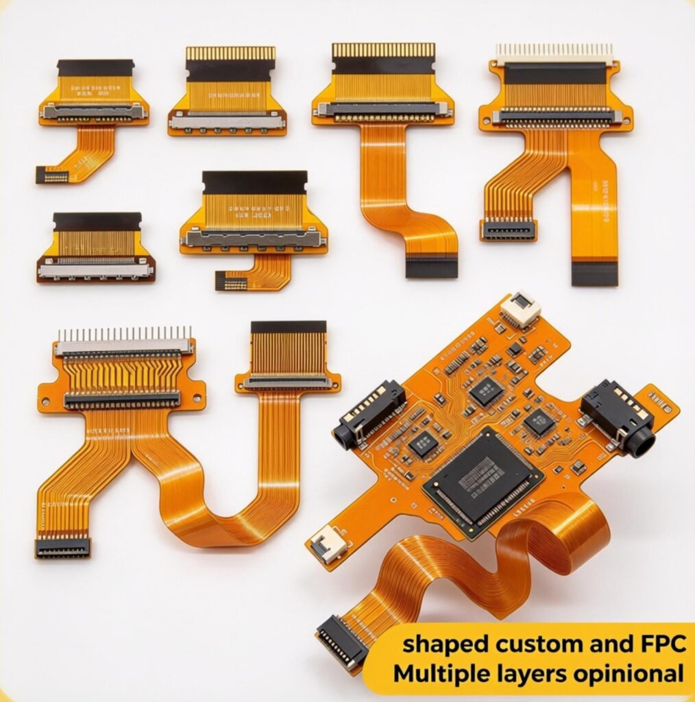 Custom and shaped FPC